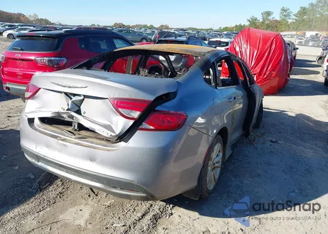 2016 Chrysler 200 Limited из США, поврежденный, VIN 1C3CCCAB2GN166124